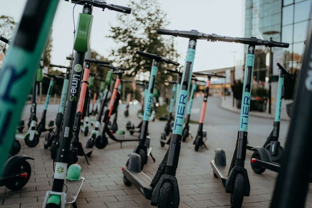 Photo Electric scooter